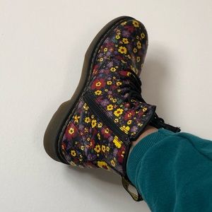 Floral Doc Martens